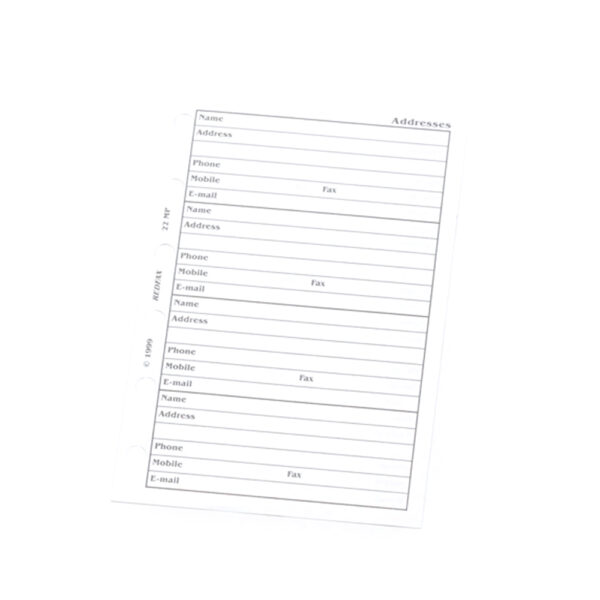 Addresses