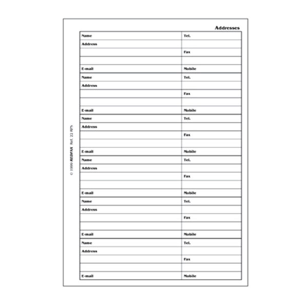 Addresses