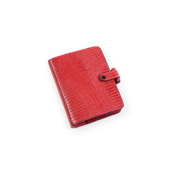 MP Couro Lezard Vermelho