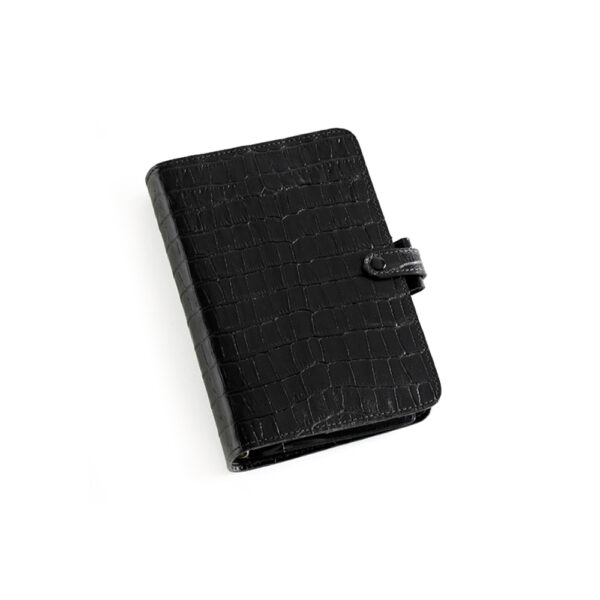 Personal 4CRF Couro Crocojac Preto