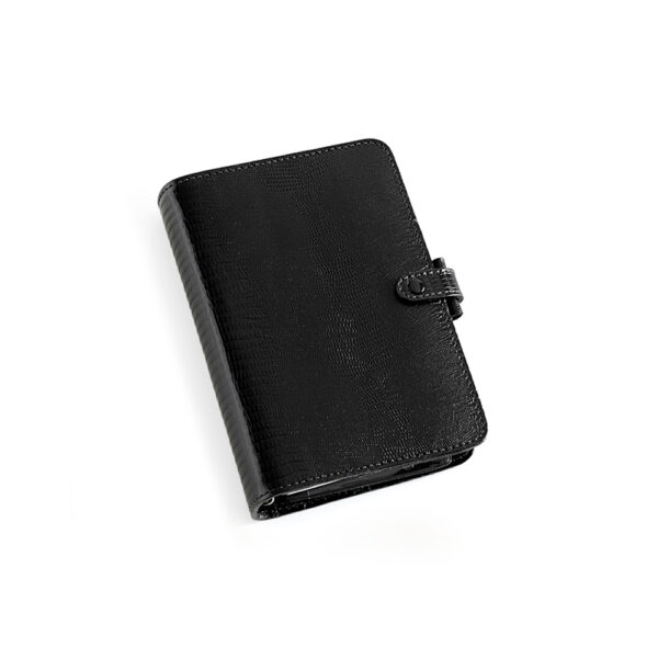 Personal 4CRF Couro Lezard Preto