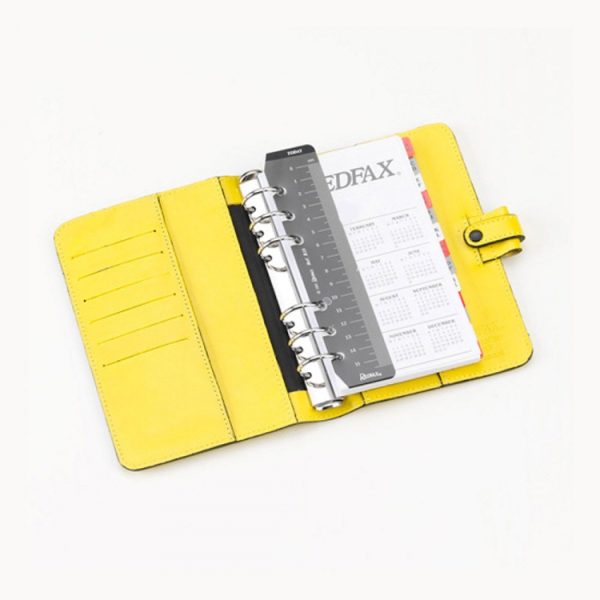 Personal 4CRF Couro Liso Amarelo