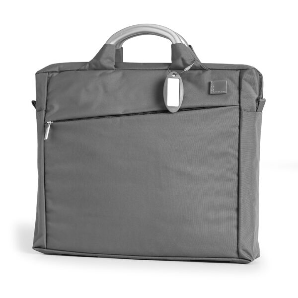Document Bag + Laptop Gris