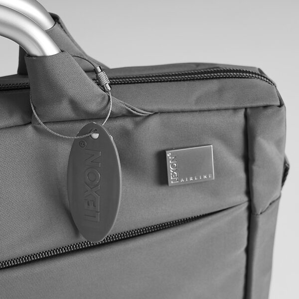 Document Bag + Laptop Gris