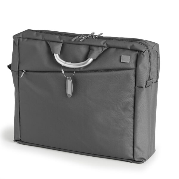 Laptop Double Document Bag Gris