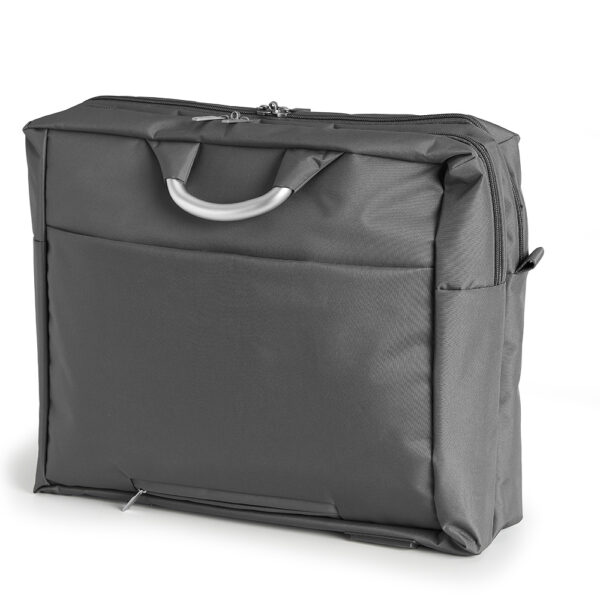 Laptop Double Document Bag Gris