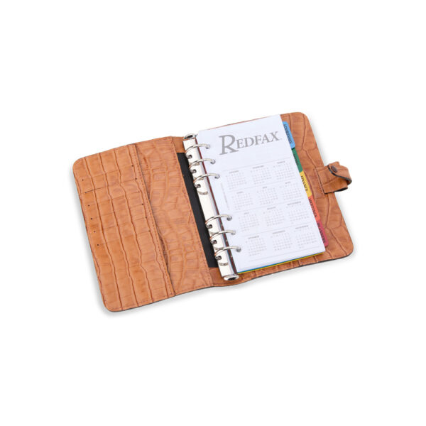 Personal 4CRF Couro Crocojac Cognac