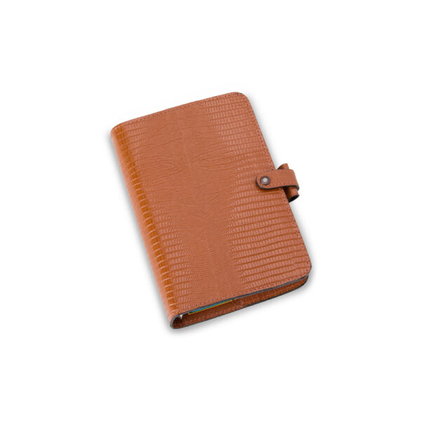 Personal 4CRF Couro Lezard Cognac