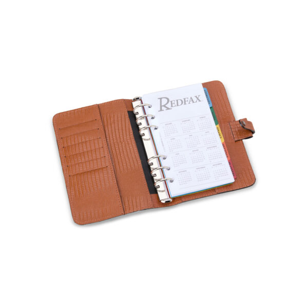 Personal 4CRF Couro Lezard Cognac