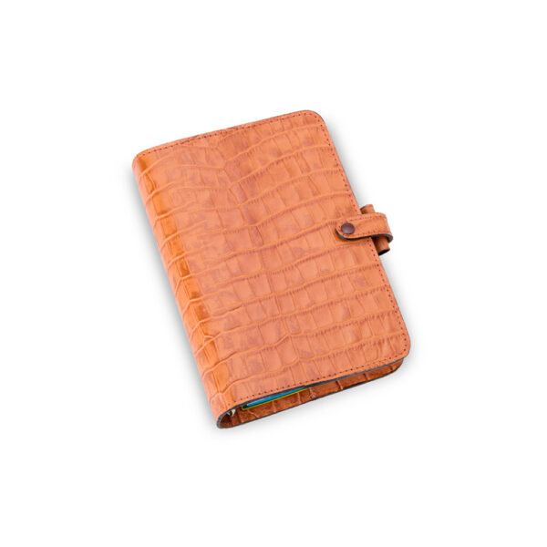 Personal 4CRF Couro Crocojac Cognac